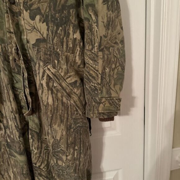Vintage 10X Gore-Tex Rainwear Men's Hunting Coveralls W/hood Camo USA Realtree M - Picture 3 of 16
